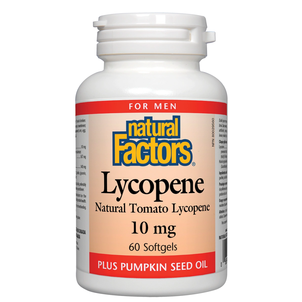 ЛИКОПЕН капс 10 мг х 60 бр NATURAL FACTORS - Сърдечно-съдова система