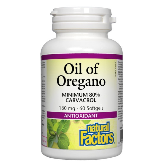 РИГАН МАСЛО ОРГАНИК капс 180 мг х 60 бр NATURAL FACTORS