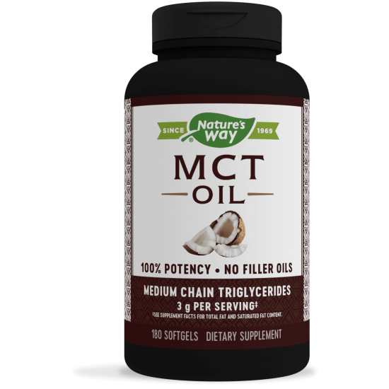 ᐉ МАСЛО ОТ КОКОС 100% MCT OIL софтгел капс х 180 бр