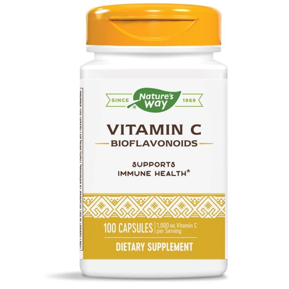 ВИТАМИН C БИОФЛАВОНИ капс 500 мг х 100 бр - Витамини, минерали и антиоксиданти