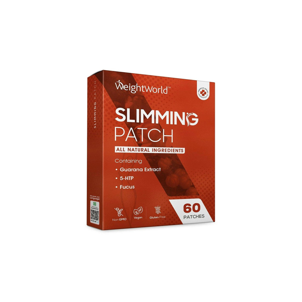 SLIMMING PATCHES лепенки за отслабване с екстракт от гуарана, фукус и 5-HTP пластири х 60 бр - Грижа за тялото
