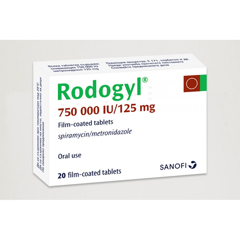 Rodogyl 20 tablets / Родожил 20 таблетки - Лекарства с рецепта