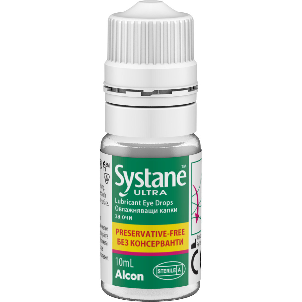 Systane Ultra eye drops 10 ml. / Систейн Ултра капки за очи 10 мл. - Очи и зрение