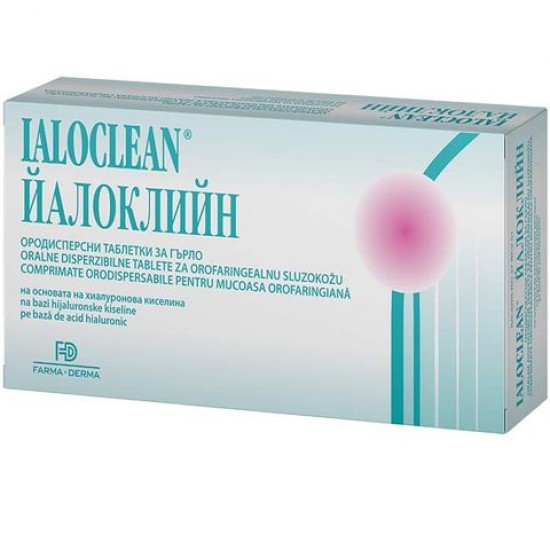 ЙАЛОКЛИЙН ородисп табл за гърло х 30 бр NATURPHARMA