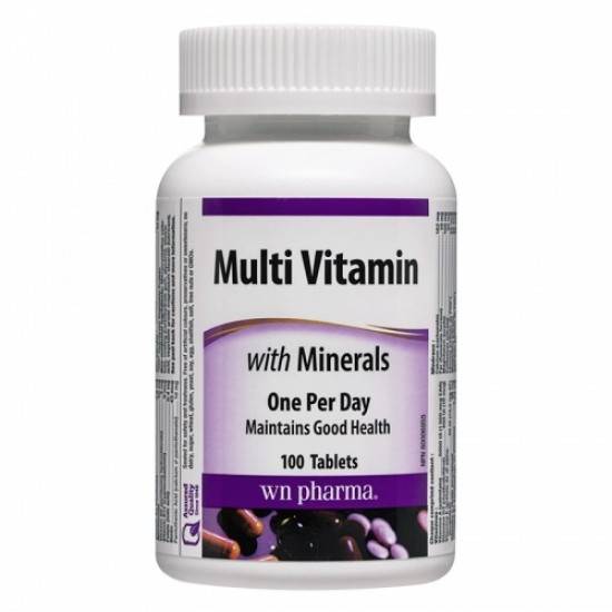 МУЛТИВИТАМИНИ табл х 100 бр WEBBER NATURALS
