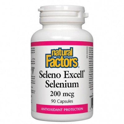 СЕЛЕН табл 200 мкг х 60 бр NATURAL FACTORS