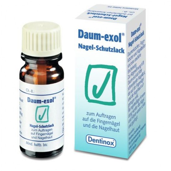 DAUM-EXOL лосион за мазане с горчив вкус против смучене на пръсти и гризане на нокти 10 мл