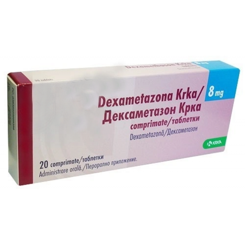 ДЕКСАМЕТАЗОН амп 4 мг/мл 1 мл х 25 бр KRKA | Аптека Феникс