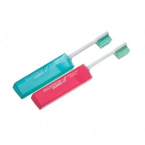 ELGYDIUM POCKET MEDIUM сгъваема четка за зъби