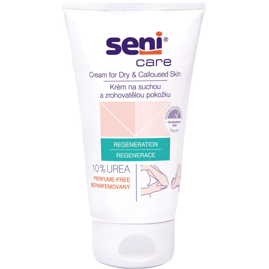SENI CARE REGENERATION CREAM 10% UREA регенериращ крем за тяло с урея за суха и груба кожа 100 мл