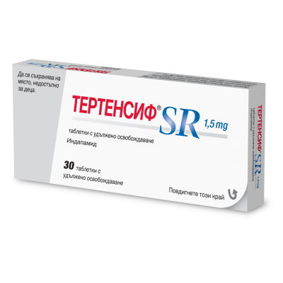 ТЕРТЕНСИФ SR табл 1.5 мг x 30 бр