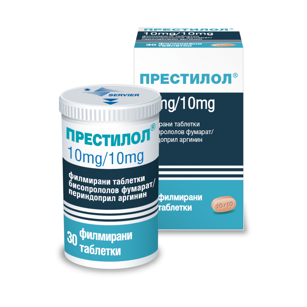 ПРЕСТИЛОЛ табл 10 мг/10 мг x 30 бр