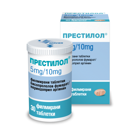 ПРЕСТИЛОЛ табл 5 мг/10 мг x 30 бр