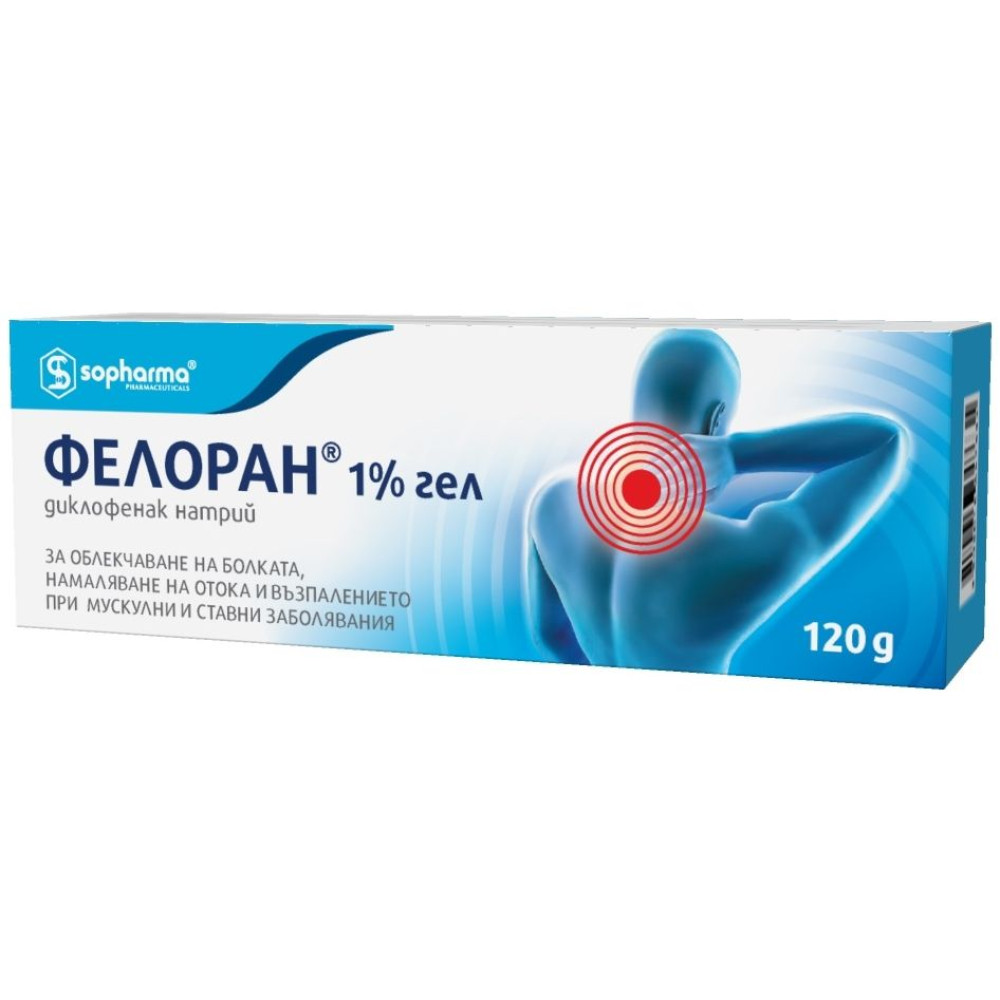 ФЕЛОРАН СОФАРМА гел 1% 120 г *