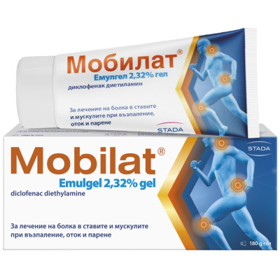 МОБИЛАТ ЕМУЛГЕЛ 2.32% гел 180 г