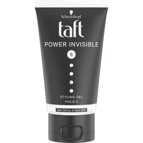 TAFT POWER INVISIBLE 5 гел за коса НЕВИДИМА ФИКСАЦИЯ 150 мл