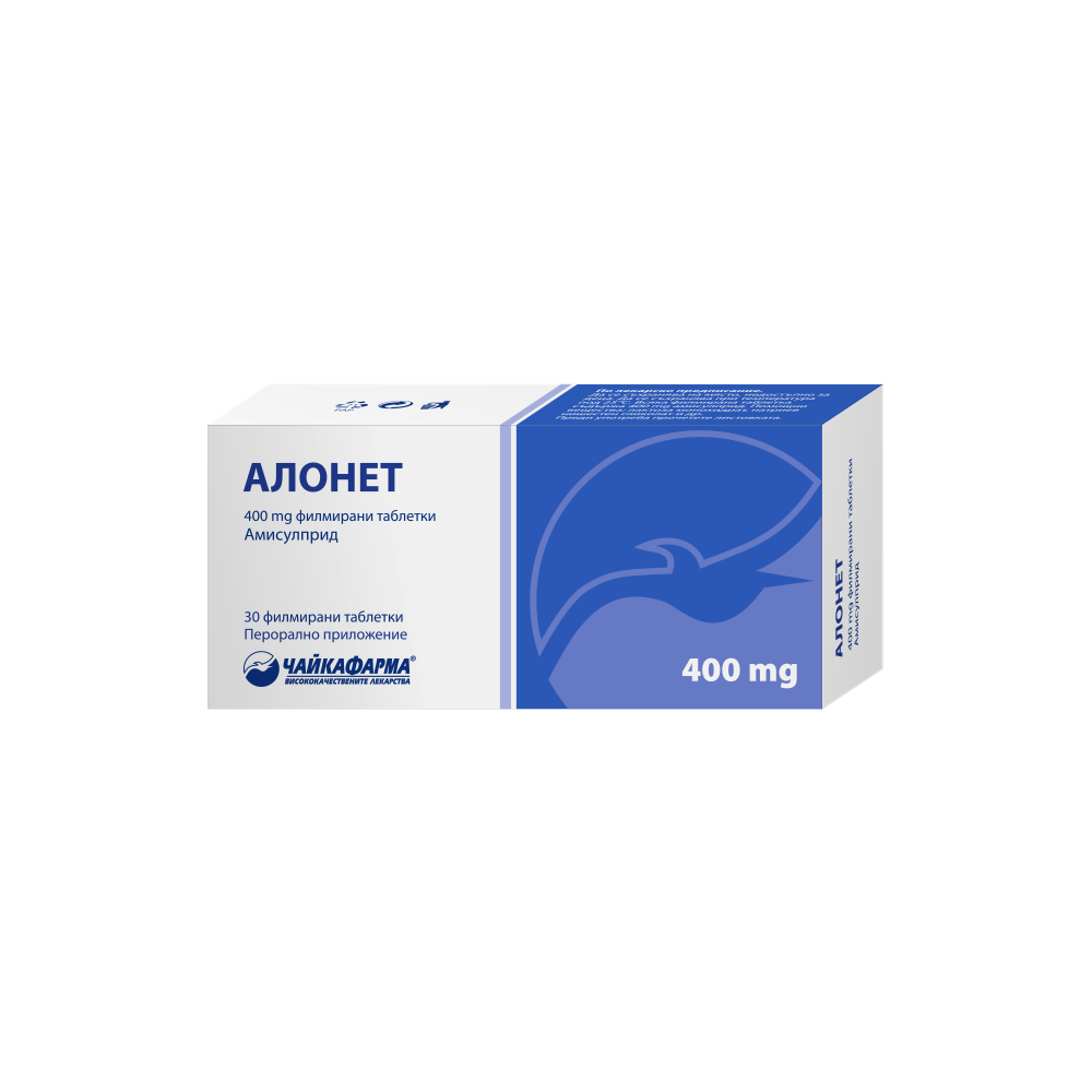 Alonet tabl. 400 mg x30 / Алонет таблетки 400 мг. х 30 - Лекарства с рецепта