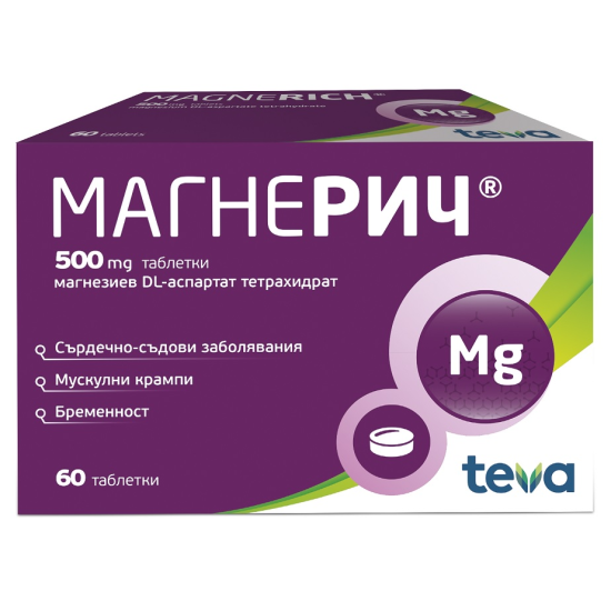 МАГНЕРИЧ табл 500 г x 60 бр