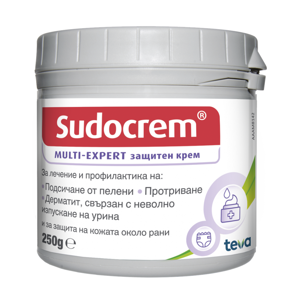 Судокрем Мулти-експерт защитен крем х250 грама - Против подсичане