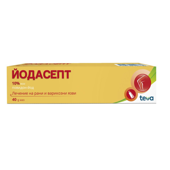 ЙОДАСЕПТ унгв 40 г ТЕВА