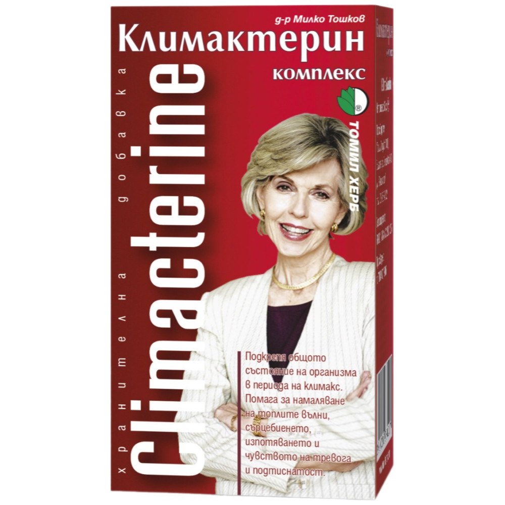 Klimakterin Complex 500mg Dr. Toshkov 120 tab. / Климактерин комплекс 500мг д-р Тошков 120 табл. - Хормонален баланс