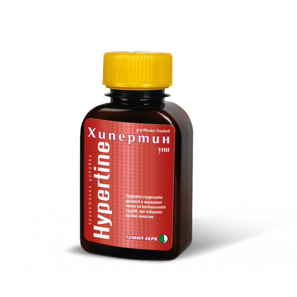 Hypertine Uni 500 mg 120 tablets Dr. Toshkov / Хипертин Уни 500 мг 120 таблетки д-р Тошков - Сърце и кръвно налягане