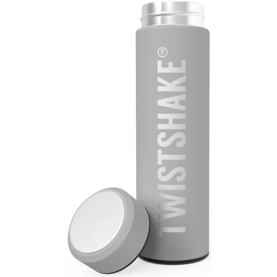 TWISTSHAKE детски термос 420 мл /сив/