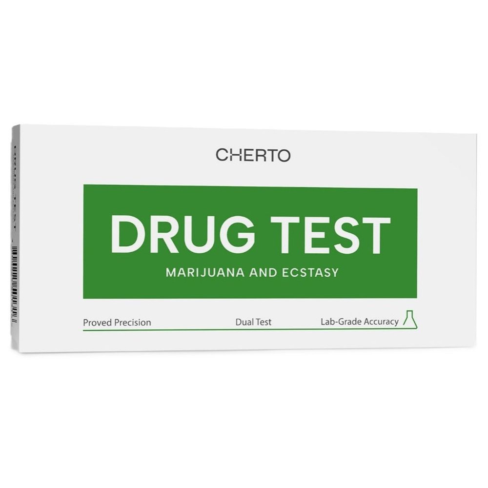 ТЕСТ ЗА НАРКОТИЦИ CHERTO за марихуана (THC) и екстази (MDMA) х 1 бр - Диагностика
