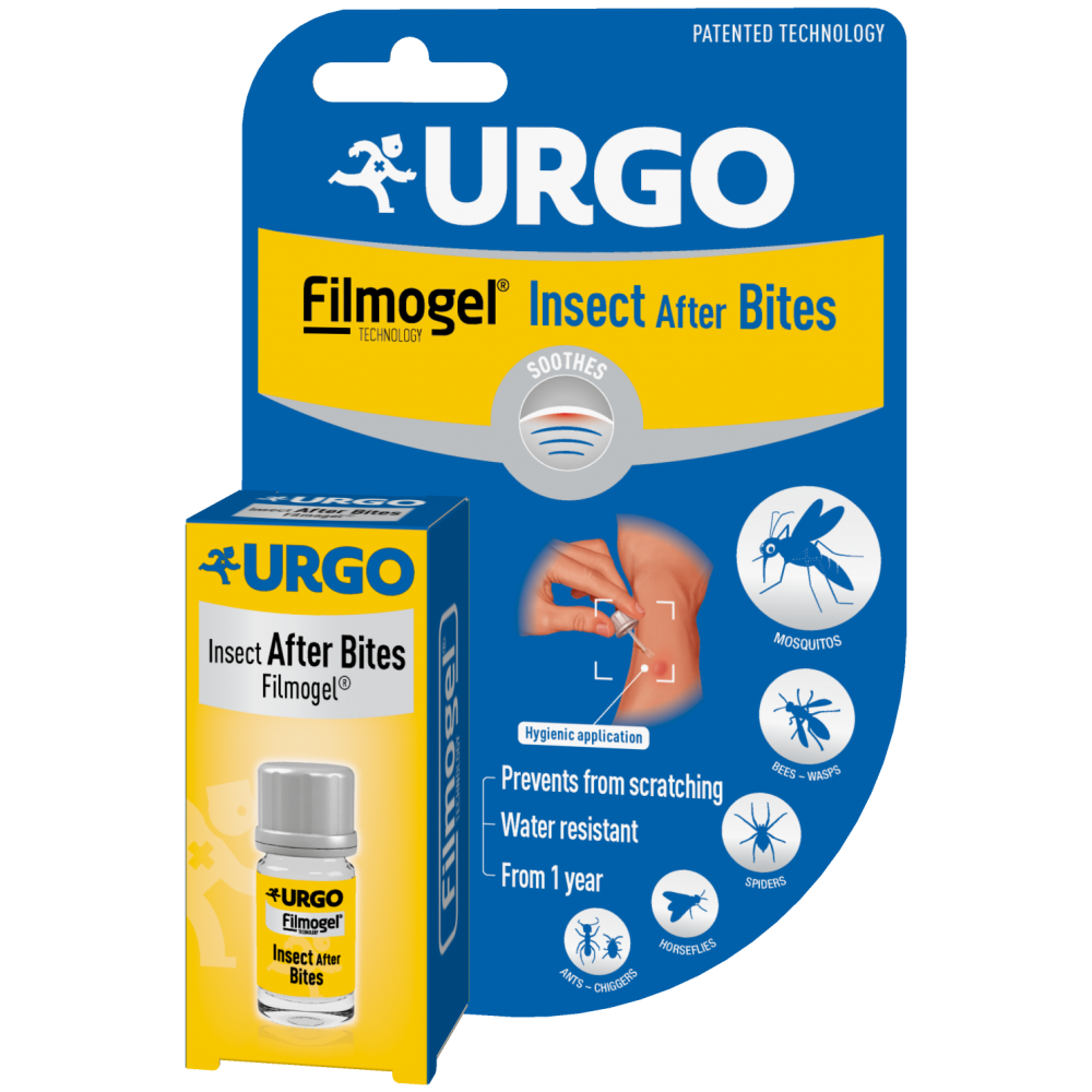 Urgo after insect bites gel film 3.25 ml / Урго след ухапване от насекоми филм гел 3,25 мл - Кожни проблеми