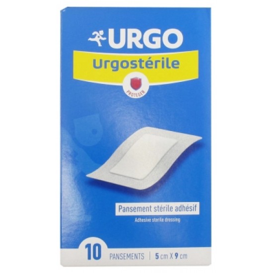 УРГОСТЕРИЛ стер. пластири 5 см/9 см x 10 бр