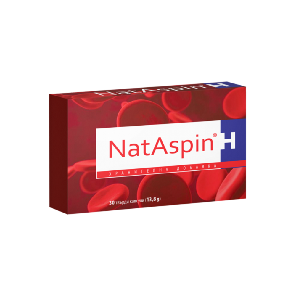 Nataspin H При повишен риск от тромбоза 30 капсули - Венозна система