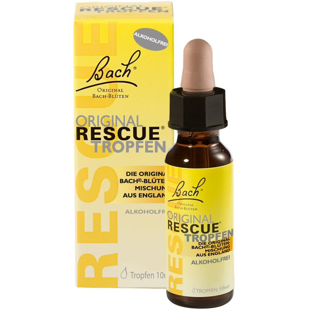 Bach Rescue Original Капки При стресови ситуации х10 мл - Безсъние и напрежение