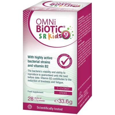 ОМНИ БИОТИК STRESS REPAIR 9 KIDS саше 1.2 г х 28 бр