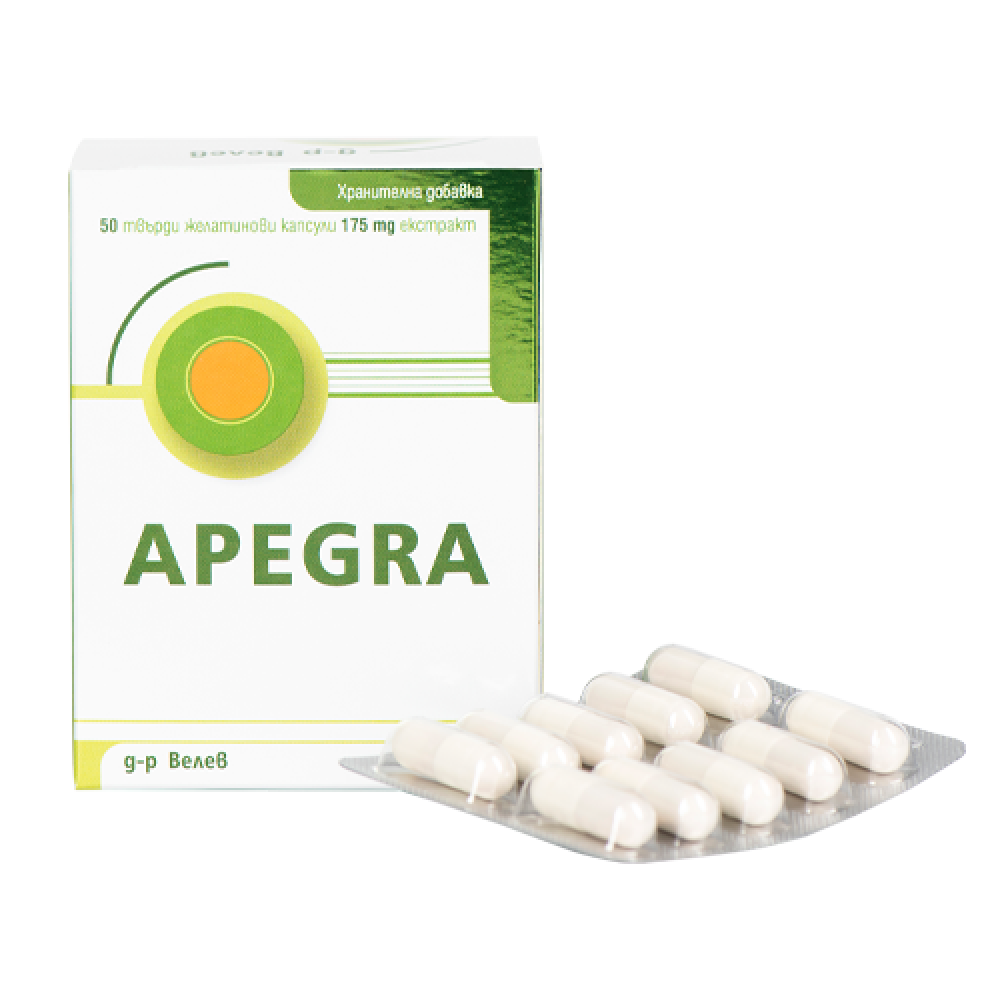 АПЕГРА капс 175 мг x 50 бр - Пикочо-полова система