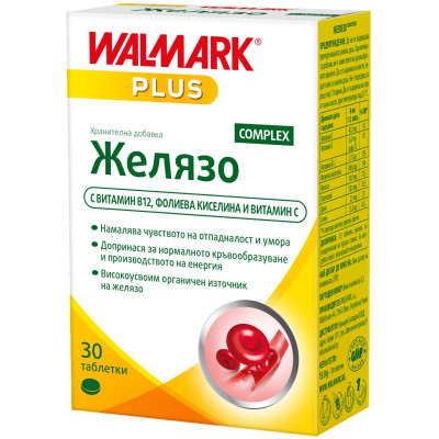 ЖЕЛЯЗО КОМПЛЕКС табл х 30 бр