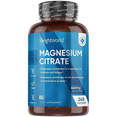 MAGNESIUM CITRATE/ МАГНЕЗИЙ (цитрат) табл 220 мг х 240 бр WEIGHT WORLD