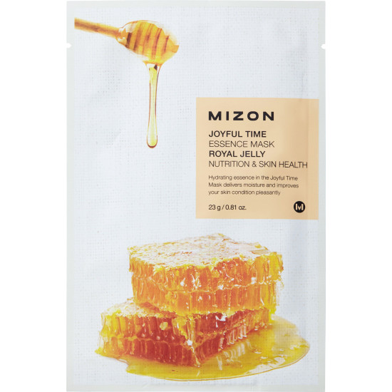 MIZON JOYFUL TIME ESSENCE ROYAL JELLY текстилна маска за лице с пчелно млечице 23 г