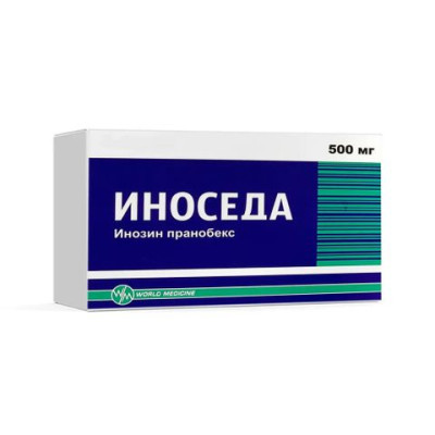 ИНОСЕДА табл 500 мг х 40 бр