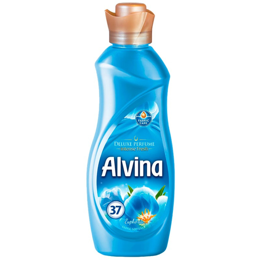 АЛВИНА DELUXE PERFUME EUPHORIA омекотител за тъкани с дълготрайно ухание 925 мл /37 пранета/ - Перилни препарати