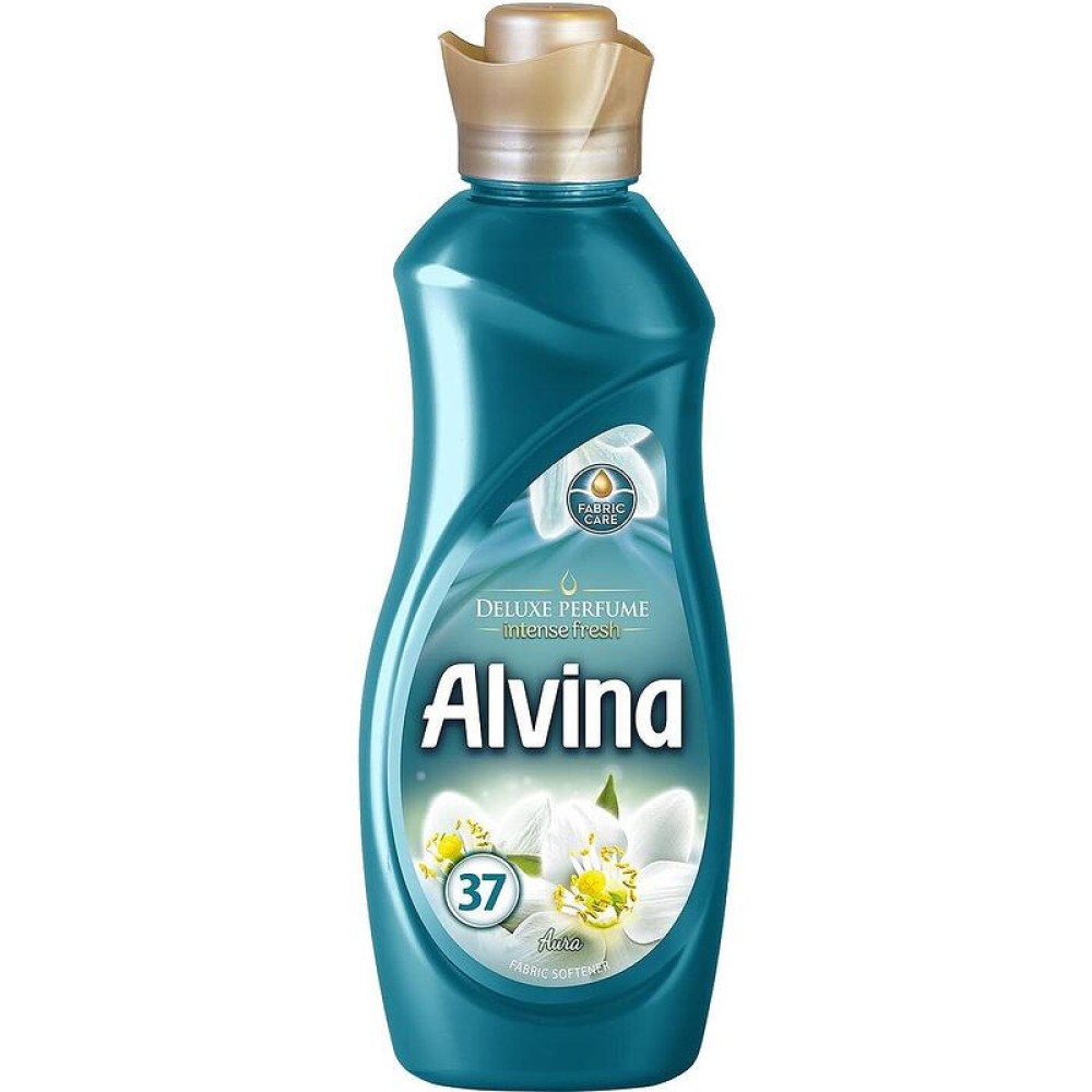 АЛВИНА DELUXE PERFUME AURA омекотител за тъкани с дълготрайно ухание 925 мл /37 пранета/ - Перилни препарати