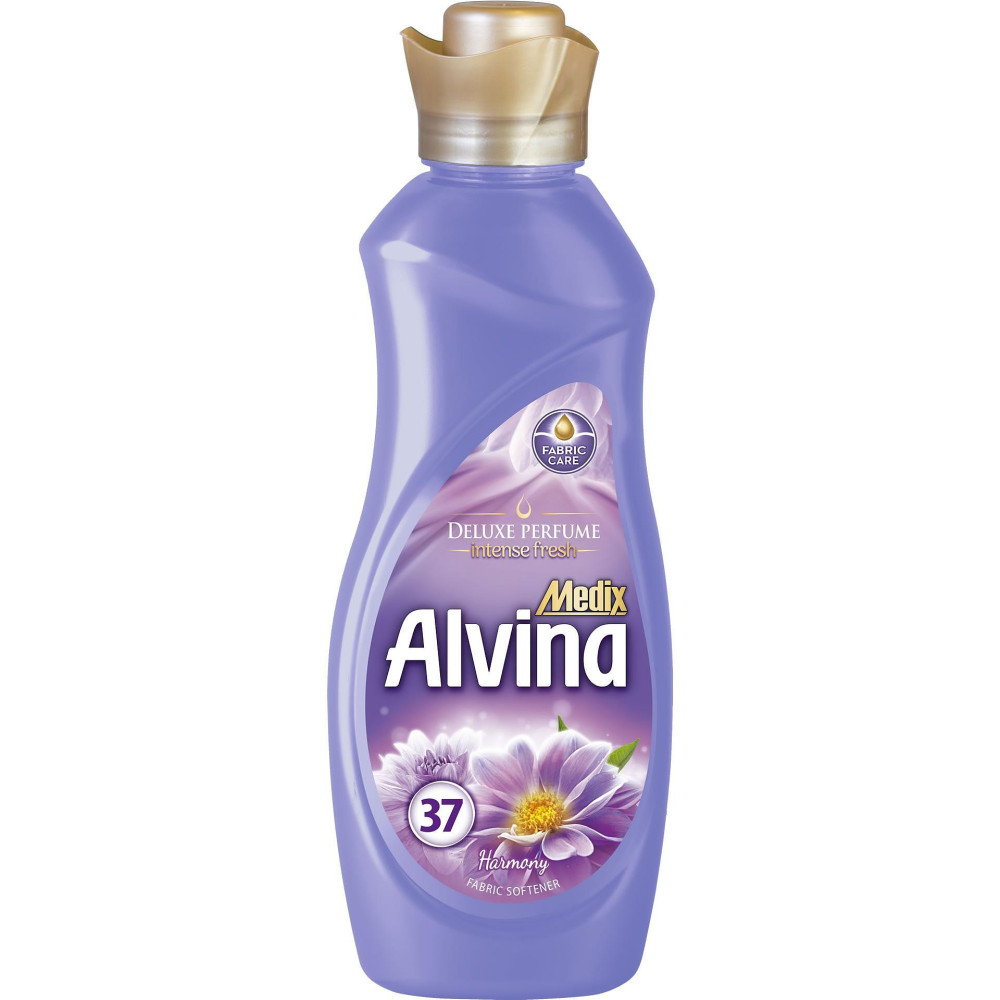 АЛВИНА DELUXE PERFUME HARMONY омекотител за тъкани с дълготрайно ухание 925 мл /37 пранета/ - Перилни препарати