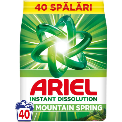 АРИЕЛ MOUNTAIN SPRING прах за пране 2.6 кг /40 пранета/