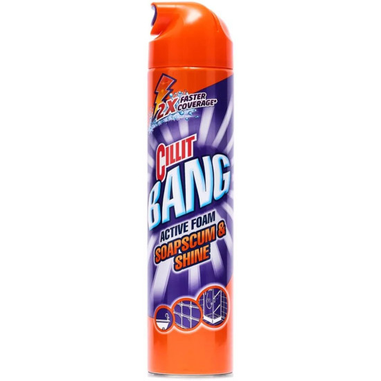 ЦИЛИТ BANG MAGIC FOAM BATHROOM активна почистваща пяна спрей за баня 600 мл