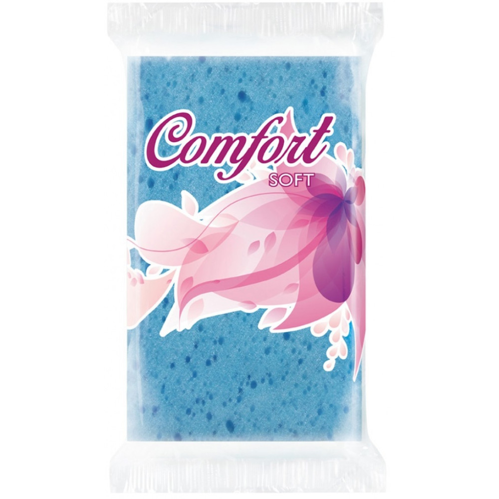 COMFORT СОФТ гъба за баня правоъгълна HSSF016 - Грижа за лицето и тялото