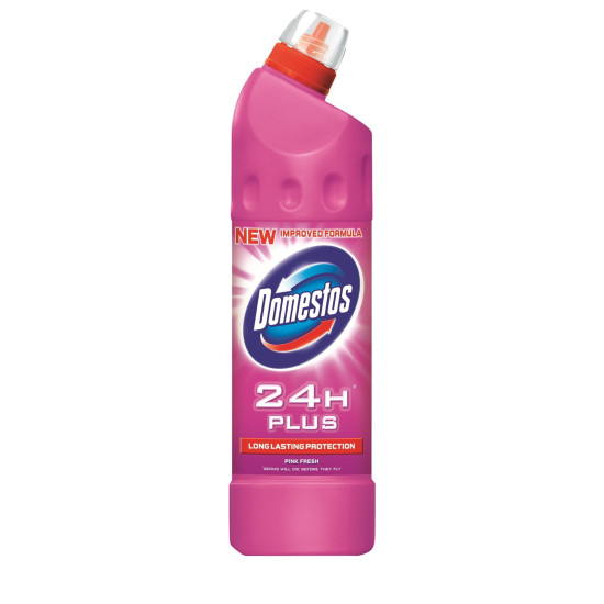 ДОМЕСТОС EXTENDED POWER PINK FRESH гъст избелващ дезинфектант 750 мл