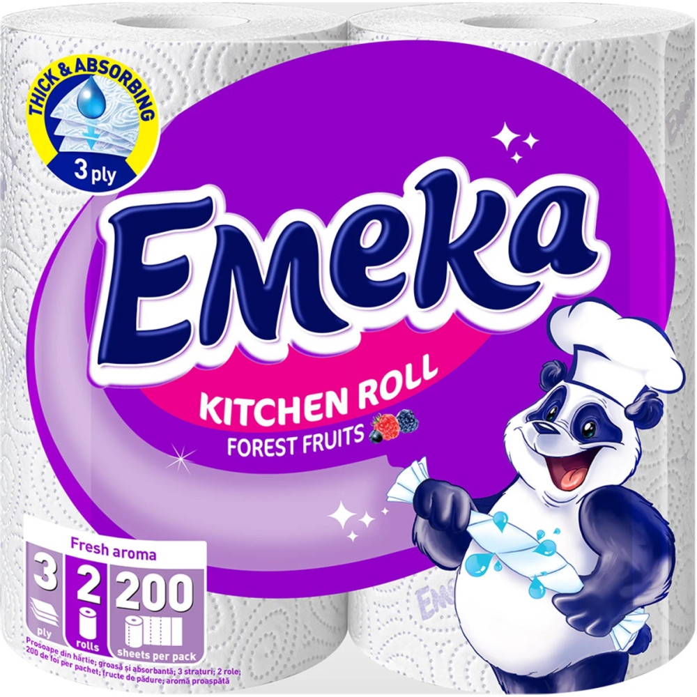 КУХНЕНСКА РОЛКА ЕМЕКА FOREST FRUITS х 2 бр - За кухня КУХНЕНСКА РОЛКА ЕМЕКА FOREST FRUITS х 2 бр - За кухня