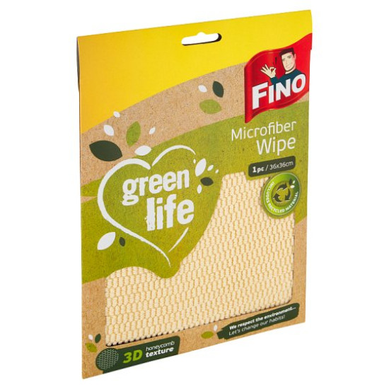 ФИНО микрофибърна кърпа GREEN LIFE /36х36 см/ х 1 бр