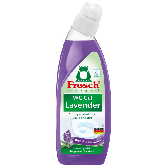 FROSCH WC GEL LAVENDER гел за почистване на тоалетна ЛАВАНДУЛА 750 мл