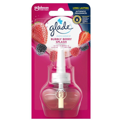 ГЛЕЙД ELECTRIC SCENTED OIL BUBBLY BERRY SPLASH пълнител за електрически ароматизатор 20 мл