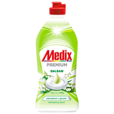 MEDIX PREMIUM BALSAM LILY OF THE VALLEY измиващ препарат за съдове МОМИНА СЪЛЗА балсам 415 мл